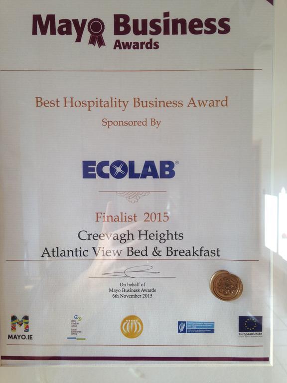 Creevagh Heights B&B Killala Exteriör bild